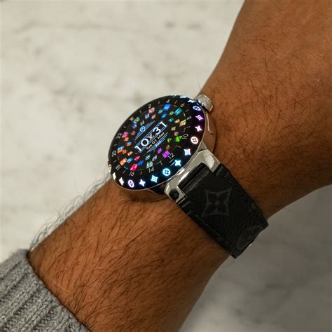 louis vuitton light up watch